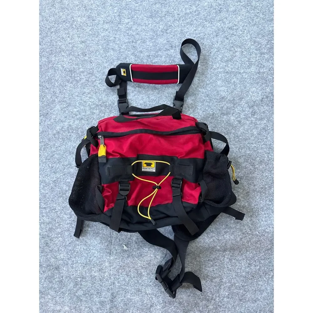 Mountainsmith Day Lumbar Pack With YKK Black and Red Adjustable Straps
